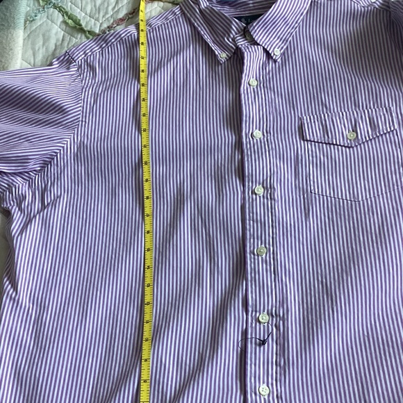 Ralph Lauren cotton XXL striped shirt - Picture 3 of 5
